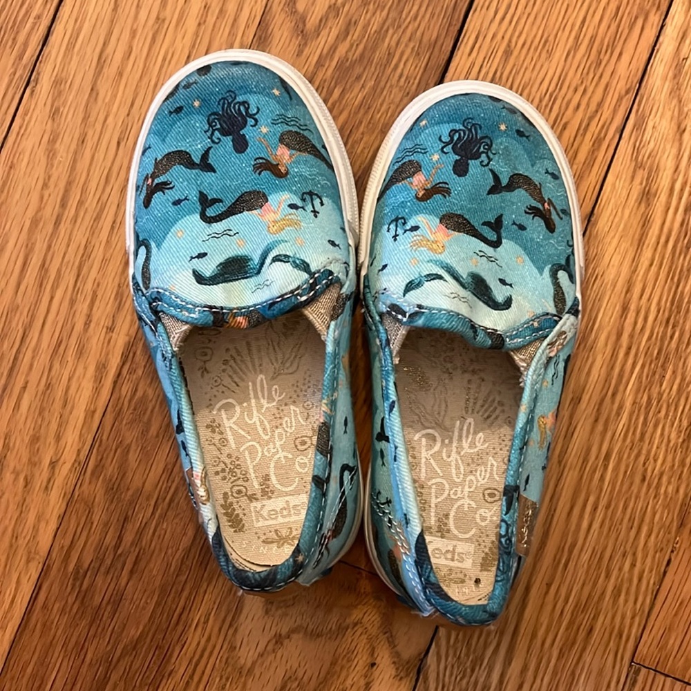 Rifle paper co mermaid keds toddler 6